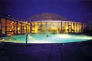 Abend in der Terme Erding (Foto: Terme Erding)