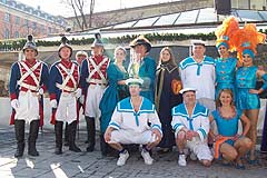 Die Würmesia vor dem Café Nymphenburg auf dem Viktualienmarkt (Foto: Martin Schmitz)