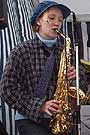 Saxophonistin