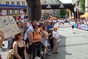 Einlauf Halbmaratzhon am Marienplatz (Foto: Martin Schmitz)