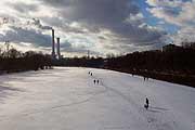 Rodeln entlang der Isar  (Foto: Martin Schmitz)