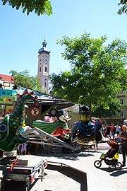 Sommerfest auf dem Viktualienmarkt am 19. Juli 2003