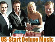 Musikfernsehen für Erwachsene nun  auch für die USA: Markus Langemanns  Deluxe Music TV startete mit Paul Young am 24.10 in den TenTowers (Foto: Martin Schmitz)