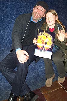 Schauspieler Michael Mendl mit Tochter Joanna  (Foto: Martin Schmitz)
