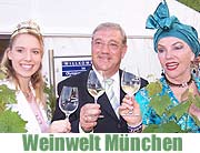 Weinwelt München - noch bis Sonntag könen sie iM Olympiastadion Weien aus alelr Welt geniessen (Foto: Martin Schmitz)