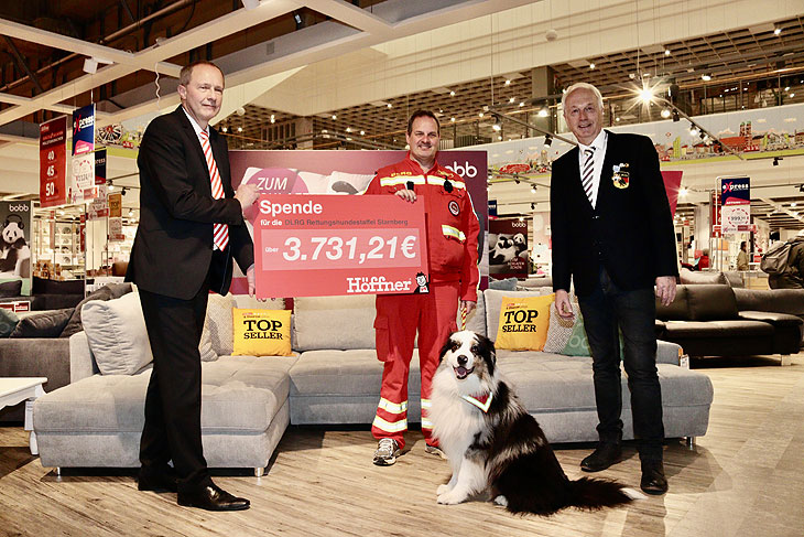 6300 Euro für Rettungshunde