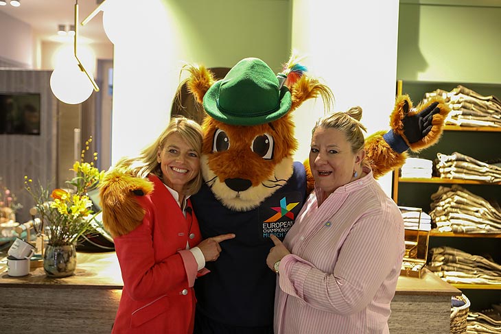 Widder-Maskottchen Tank Top - Teamkleidung Für Schul-Sportmannschaften