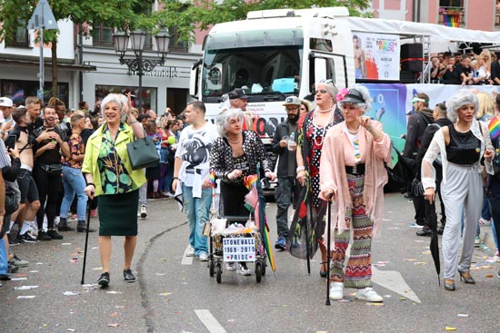 Christopher Street Day 2019 (CSD) München mit Politparade am 13.07.2019 ...