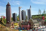 Frankfurter Skyline im Miniland