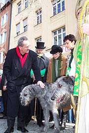 Zum ersten Mal auch persönlich dabei: Schirmherr Christian Ude, 
Oberbürgermeister der Landeshauptstadt München (Foto: Martin Schmitz)