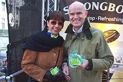 Erich J. Lejeune - Honorarkonsul vonIrland und seine Frau (Foto: Martin Schmitz)