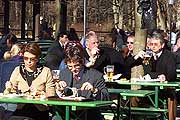 Januar Brotzeit am Chinesischen Turm