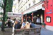 Wirtshaus zur Brez'n auf der Leopoldstraße (Foto: Martin Schmitz)