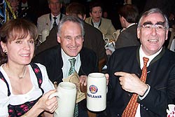 r. Irene Epple-Waigel, Dr. Theo Waigel, Staatsminister Erwin Huber (©Foto: Martin Schmitz)