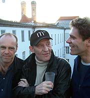 
 Peter Kremer, Michael mendl, Wolfgang Maria Bauer (Foto: Martin Schmitz)