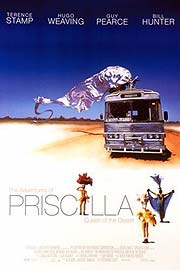 "Priscilla  K&ouml;nigin der W&uuml;ste". Filmplakat