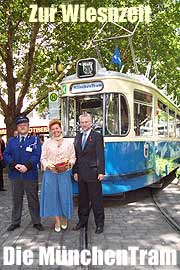 M&uuml;nchen Tram - nicht nur zur Wiesn (Foto: Marikka-Laila Maisel)