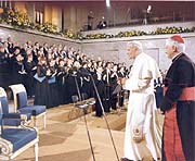 Zusammentreffen mit Künstlern und Publizisten