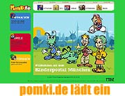 www.pomki.de, das städtische werbefreie Kinderportalfür Münchner Kinder, lädt zum kennenlernen ein zum Spiel und Spaß in die Rathausgalerie am Marienplatz (im Rathaus, Marienplatz 1)