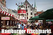 Hamburger Fischmarkt auf dem St. Jakobs Platz (Bild: Martin Schmitz)