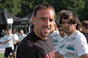 Franck Ribéry stellte sich der Herausforderung (Foto: Nathalie Tandler)