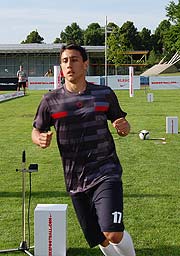 Mihail Alexandrow aus Dortmund wurde zum schnellsten Dribbler Euopas gekürt (Foto: NIKE)