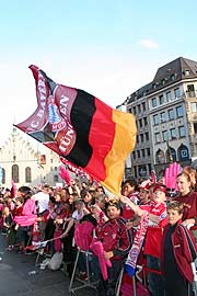 So wird es auch 2006 wieder aussehen auf dem Marienplatz (Foto: MartiN Schmitz)