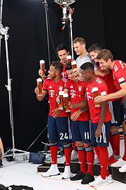 FC Bayern München Lederhosenshooting 2018 am 02.09.2018  