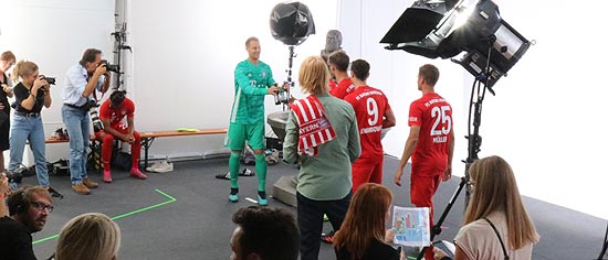 FC-Bayern Fotoshooting (©Foto:Martin Schmitz)