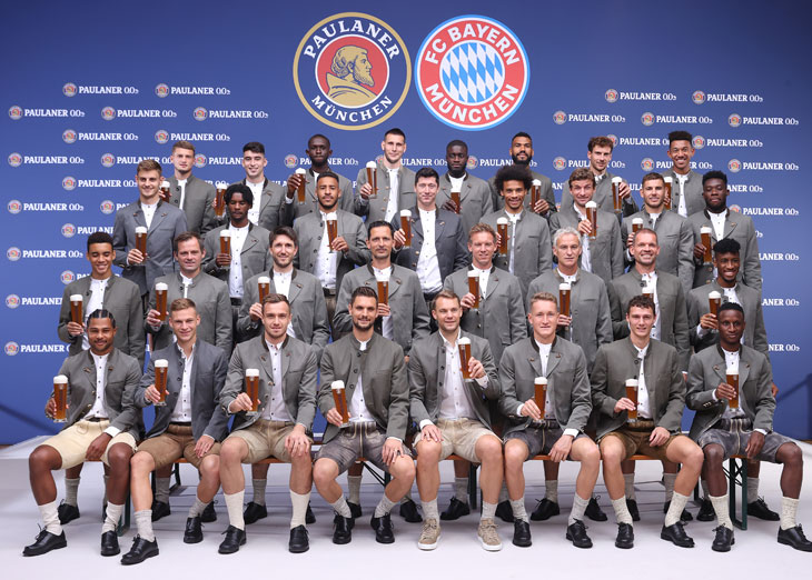 FC Bayern München Lederhosenshooting 2021 am 22.08.2021 (©Foto: Photo by Alexander Hassenstein/Getty Images)
