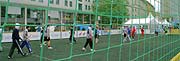 International Streetfootball League von buntkicktgut Auf dem Münchner Odeonsplatz und Marienhof  (Fotos: Nathalie Tandler)