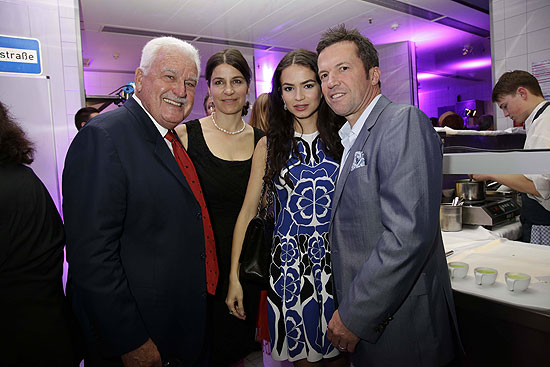 Lothar Matthäus und Anastasia / Opening Party Kempinski Hotel Berchtesgaden in Berchtesgaden am 08.05.2015  Foto: BrauerPhotos ©N.Elli für Kempinski