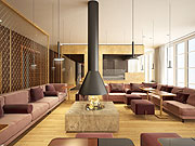 EG Bar Lounge Hotel Bachmair Weissach (©Foto: Bachmair Weissach)