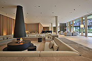 Lanserhof Tegernsee  Kaminlounge (© Egbert Krupp für Lanserhof Tegernsee)