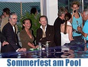 3. Blue Spa Sommerfest 2007 im Hotel Bayerischer Hof: Sommerparty über den Dächern Münchens am 27.07.2007 (Foto: Martin Schmitz)