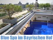 Blue Spa: eine Oase der Entspannung im 7. Stock über München - Wellness auf höchstem Niveau à la Bayerischer Hof (Foto:Martin Schmitz)