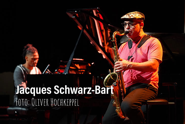 Jacques Schwarz-Bart am 16.07.2024 (©Foto: Oliver Hochkeppel) 