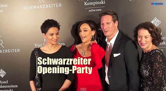 Verena Pooth in rot bei der Opening-Party des Schwarzreiter am 12.03.2015 (&copy;Foto: Martin Schmitz)