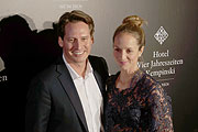 Hotelchef Axel Ludwig, Lara Joy K&ouml;rner (Foto. Martin Schmitz)