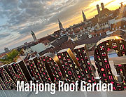 „Mahjong Roof Garden“ des Mandarin Oriental Munich - peruanische Spezialitäten über den Dächern Münchens im Sommer 2023  (©foto:Marin Schmitz)