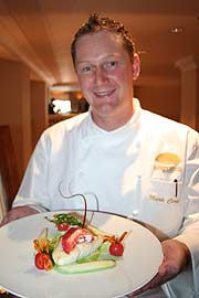 Mario Corti präsentiert vom 21.-26.05.2007 im Restaurant Marks des Mandarin Oriental, Munich,  die Spargelwoche (Foto: MartiN Schmitz)