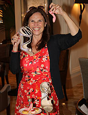 Unternehmerin Judith Epstein beim Jimmy Choo Afternoon Tea im Mandarin Oriental, Munich seit 10.07.2017 (©Foto: Martin Schmitz)