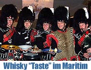 Schottische Inspirationen im Maritim Hotel München. Die kulinarische Aktion "Taste" präsentiert "Glenfiddich" im Nov./ Dez. 2005 (Foto: Marikka-Laila Maisel)