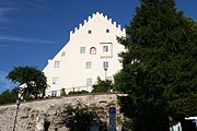 Ort: die Terrasse des Restaurant Schloßhof 5 in Murnau (Foto: Martin Schmitz)