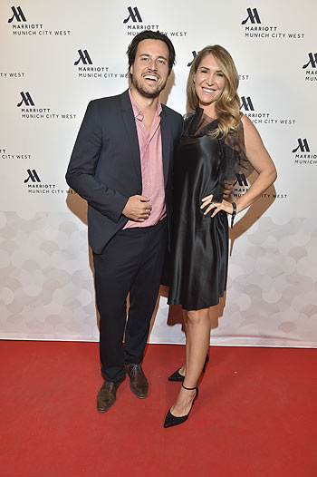 Anja und Konstantin von Keyserlingk  @ "Grand Opening Party" im Munich Marriott Hotel City West in München am 08.02.2024 @Foto: BrauerPhotos / Goran Nitschke für Marriott Hotels