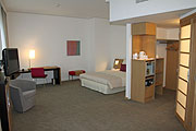 Executive Zimmer im Novotel Airport Hotel, ca. 34 qm (Foto: MartiN Schmitz)
