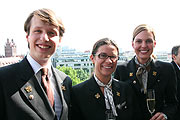 Moritz Bals, Heidi Velz, Steffi Bock vom The Charles Hotel, Munich (Foto: Martin Schmitz)
