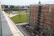 Blick auf den benachbarten 2. Bausabschnitt von "Belle Etage" (Foto: Martin Schmitz)