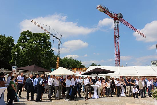 Richtfest LIVING ISAR am 02.07.2019 (&copy;Fotos: Martin Schmitz)