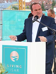 Clemens Baumg&auml;rtner, Vorsitzender des Bezirksausschusses Untergiesing-Harlaching und Wirtschaftsreferent der Stadt M&uuml;nchen (&copy;Foto:Martin Schmitz)